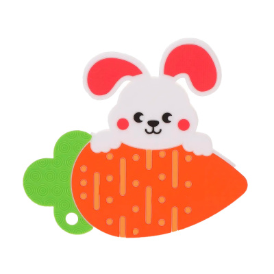 Прорезыватель Зайка и морковка Жирафик 939935 1